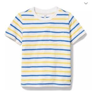 New Janie and jack striped boys tshirt 12-18 months